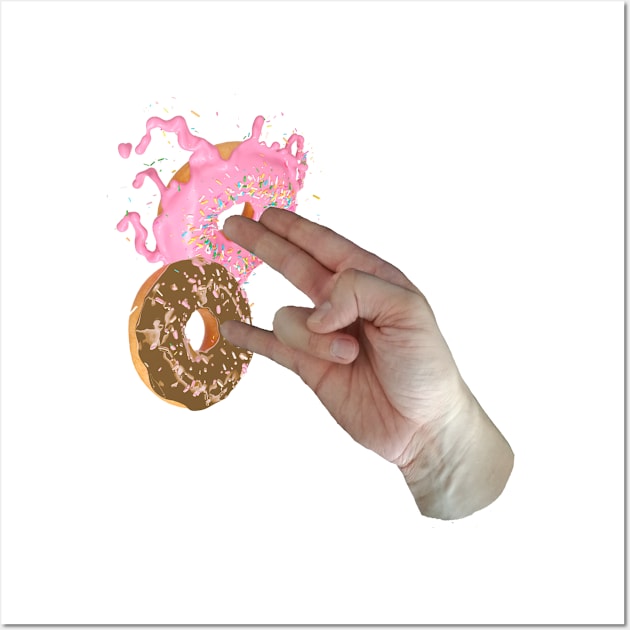 2 In The Pink 1 In The Stink T-shirt Funny Salacious Donut Wall Art by TellingTales